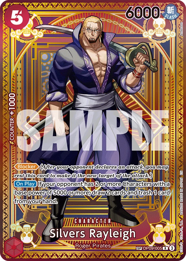 Sammelkarte Silvers Rayleigh
