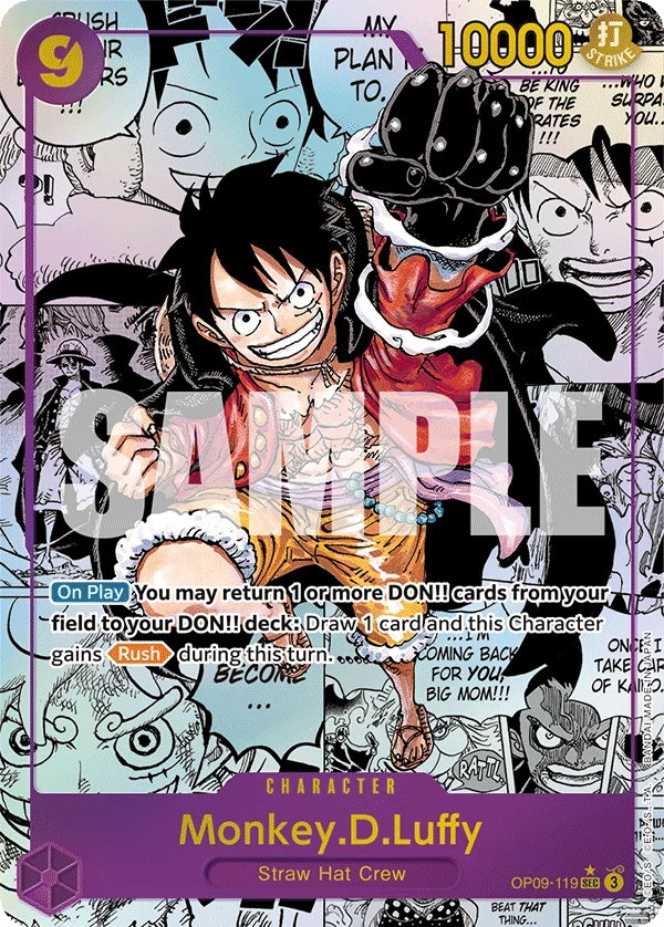 Sammelkarte Monkey.D.Luffy
