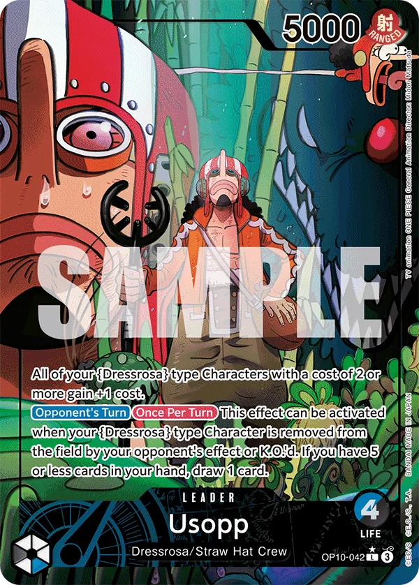 Sammelkarte Usopp
