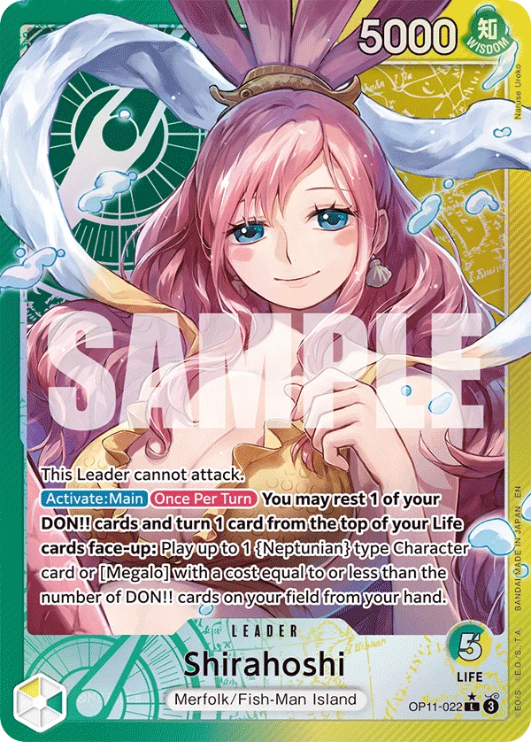 Sammelkarte Shirahoshi