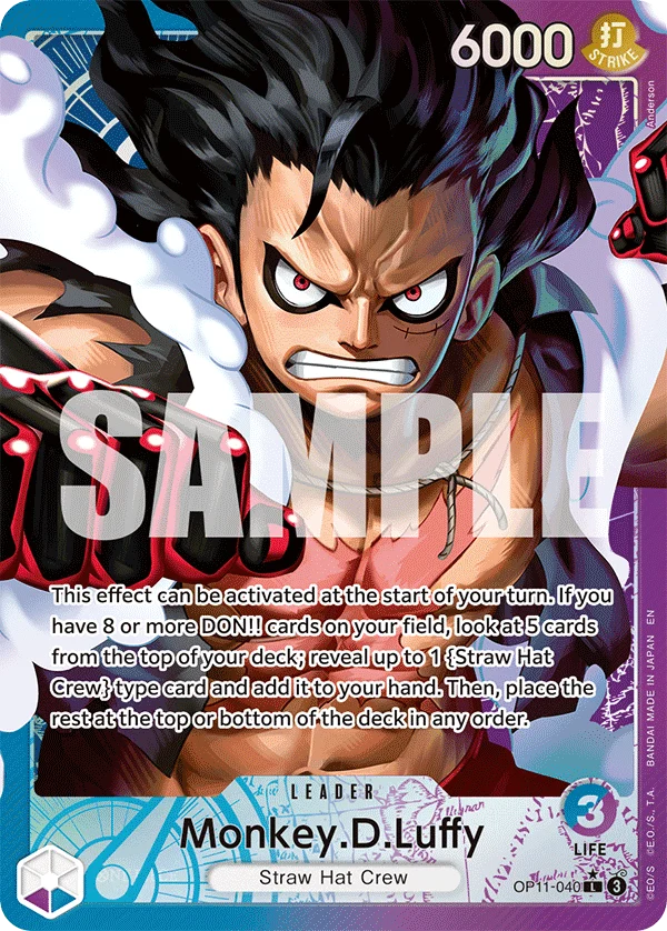 Sammelkarte Monkey.D.Luffy