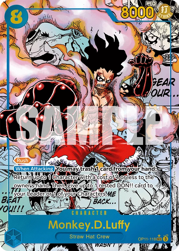 Sammelkarte Monkey.D.Luffy