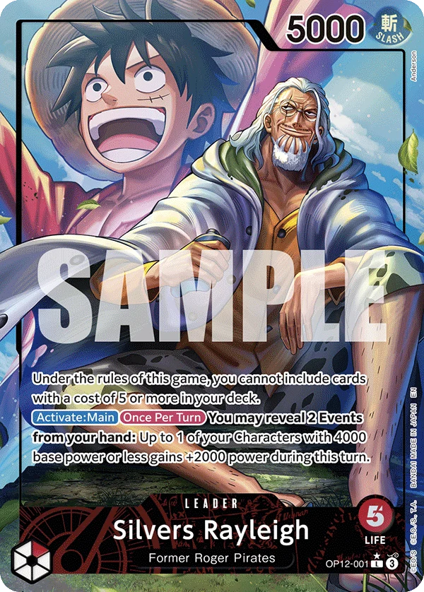 Sammelkarte Silvers Rayleigh
