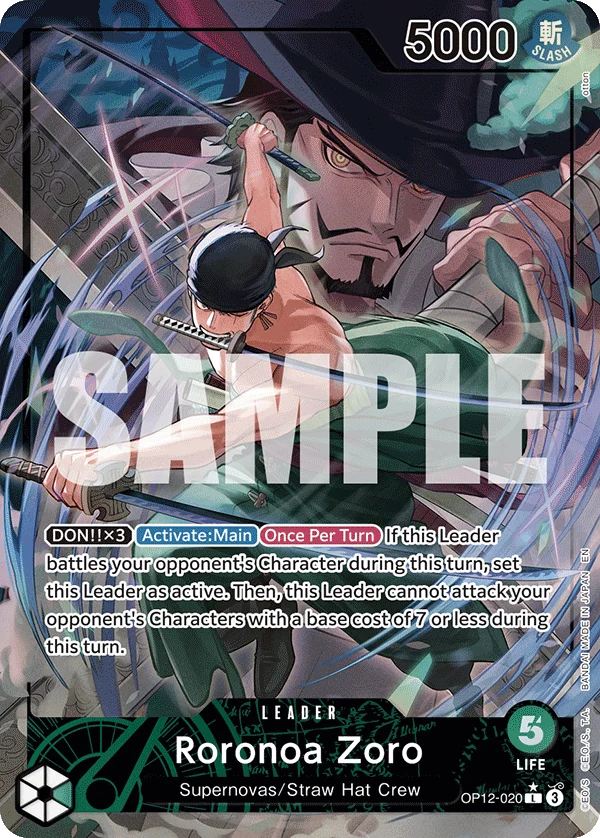 Sammelkarte Roronoa Zoro