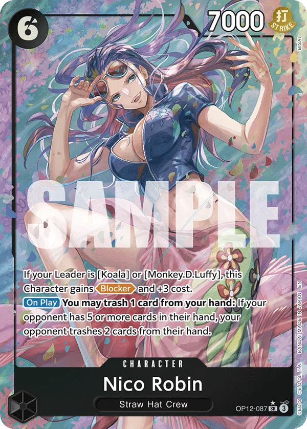 Sammelkarte Nico Robin