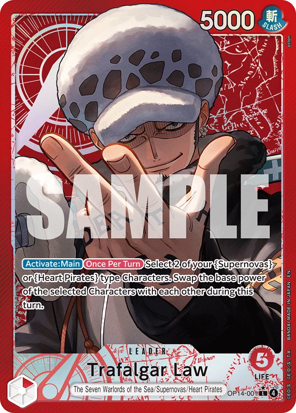 Sammelkarte Trafalgar Law