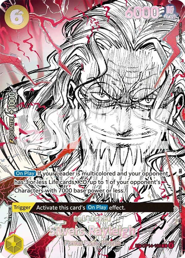 Sammelkarte Silvers Rayleigh