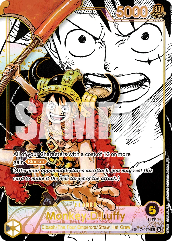 Sammelkarte Monkey.D.Luffy