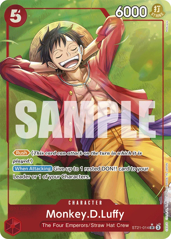 Sammelkarte Monkey.D.Luffy