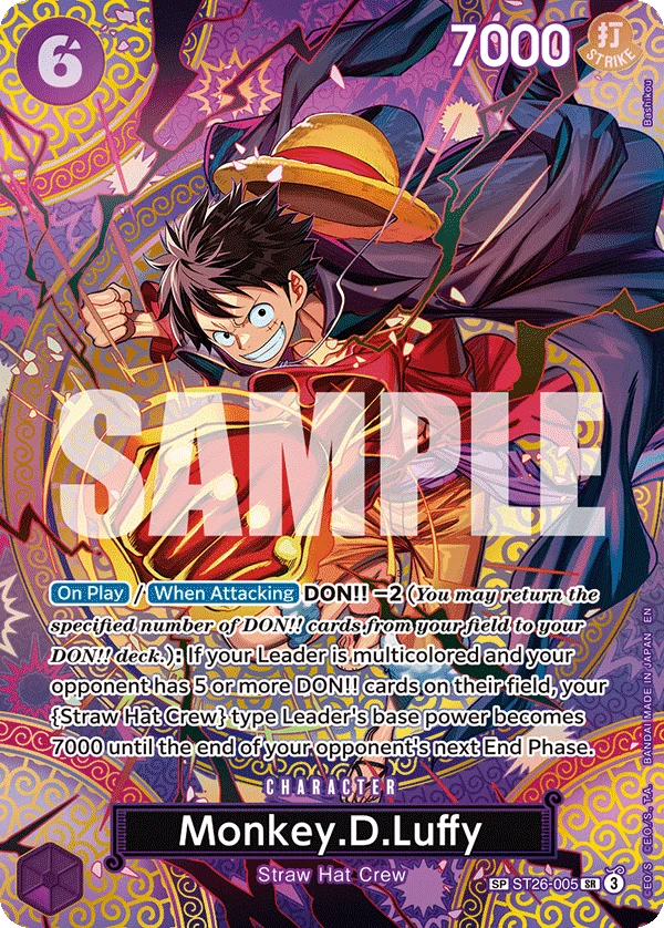 Sammelkarte Monkey.D.Luffy