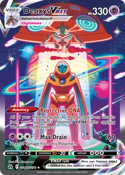 Sammelkarte Deoxys VMAX