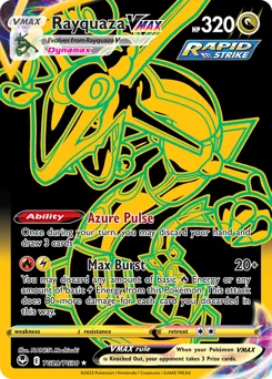 Sammelkarte Rayquaza VMAX