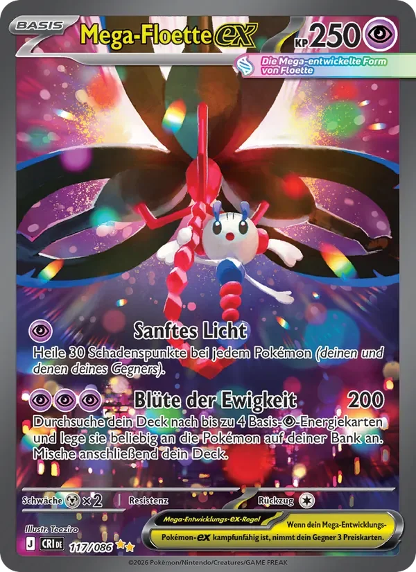 Sammelkarte Mega-Floette-ex