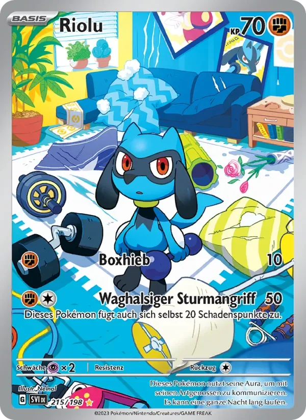 Sammelkarte Riolu