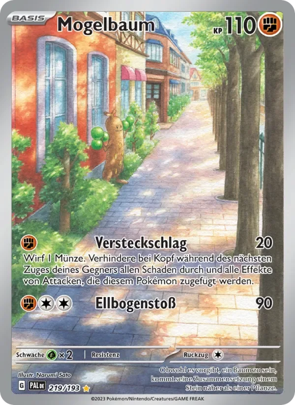 Sammelkarte Mogelbaum