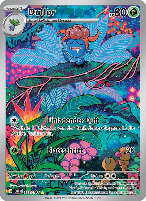 Sammelkarte Duflor