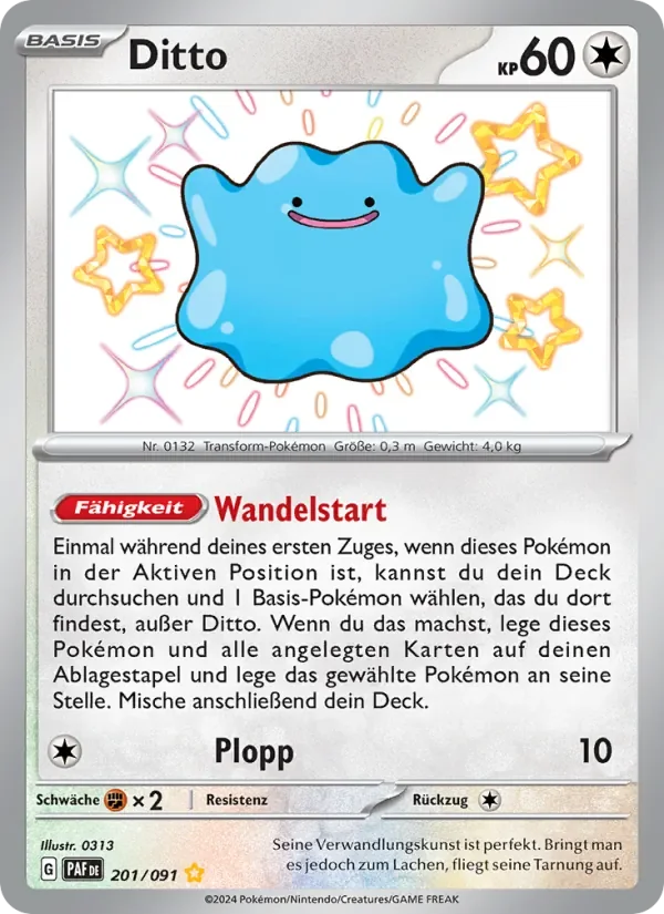 Sammelkarte Ditto