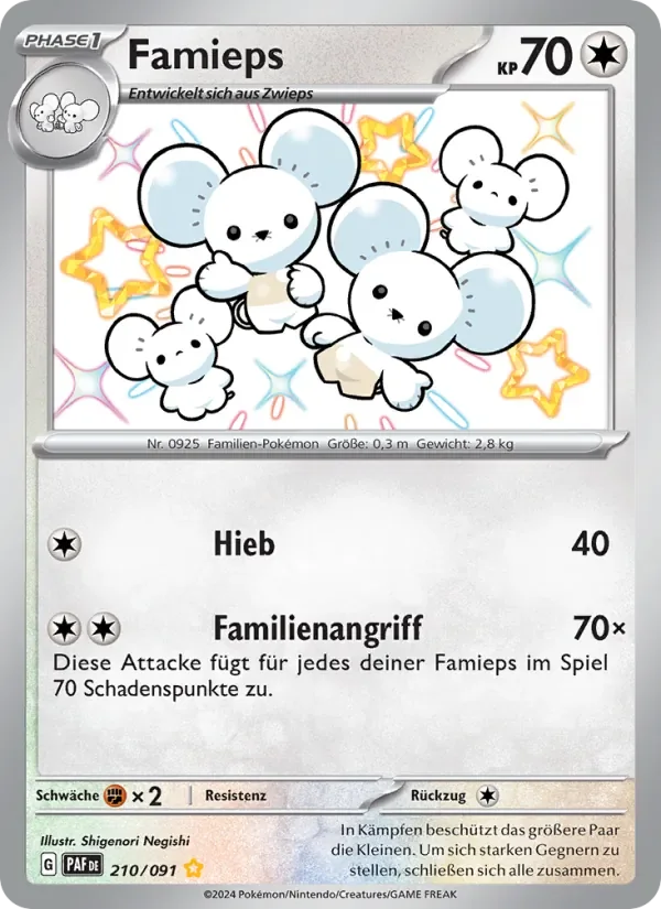 Sammelkarte Famieps