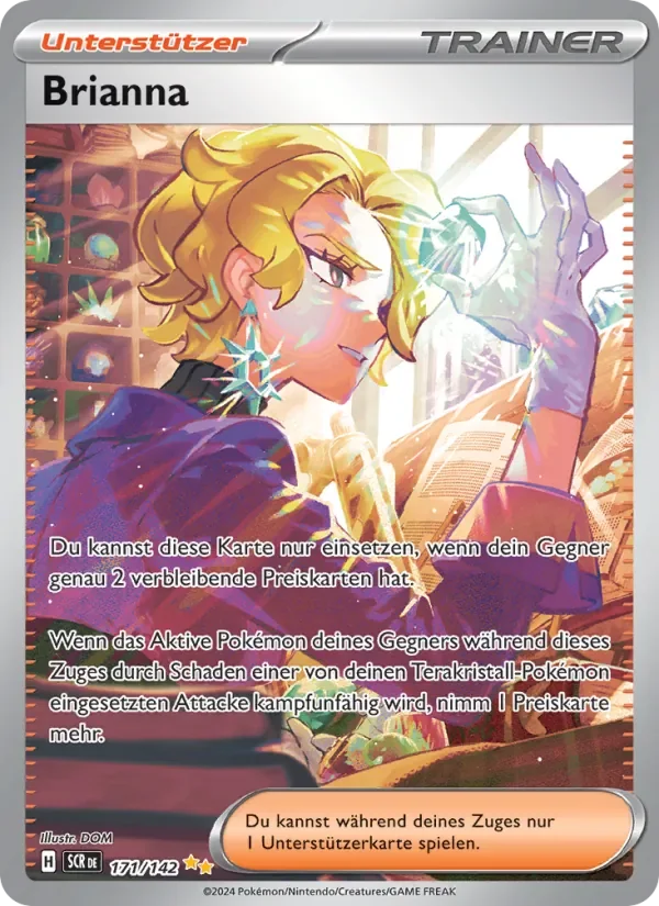 Sammelkarte Brianna