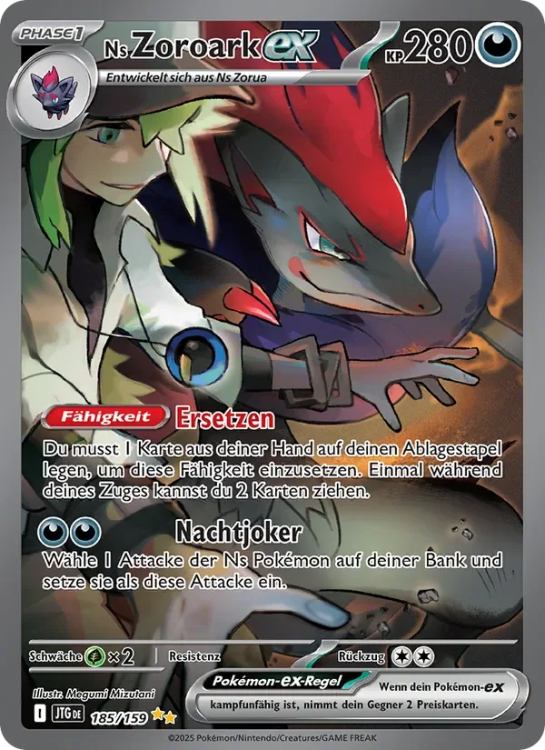 Sammelkarte Ns Zoroark-ex