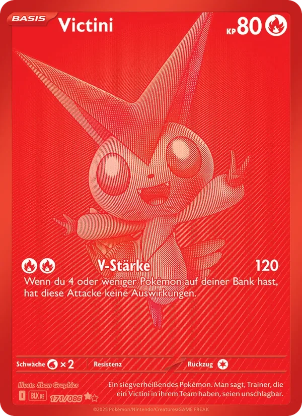Sammelkarte Victini