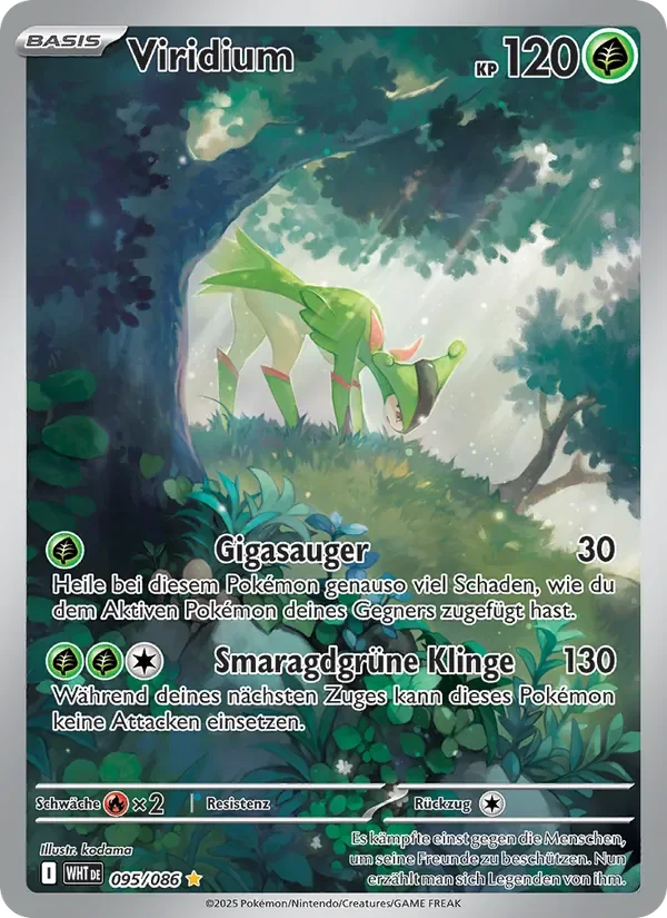 Sammelkarte Viridium
