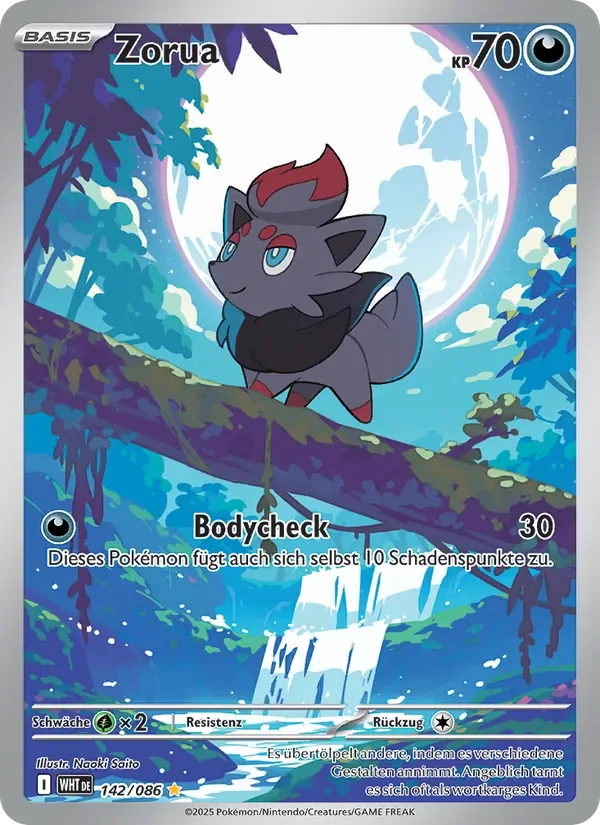 Sammelkarte Zorua