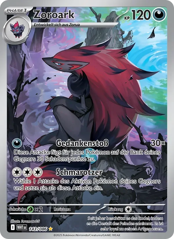 Sammelkarte Zoroark