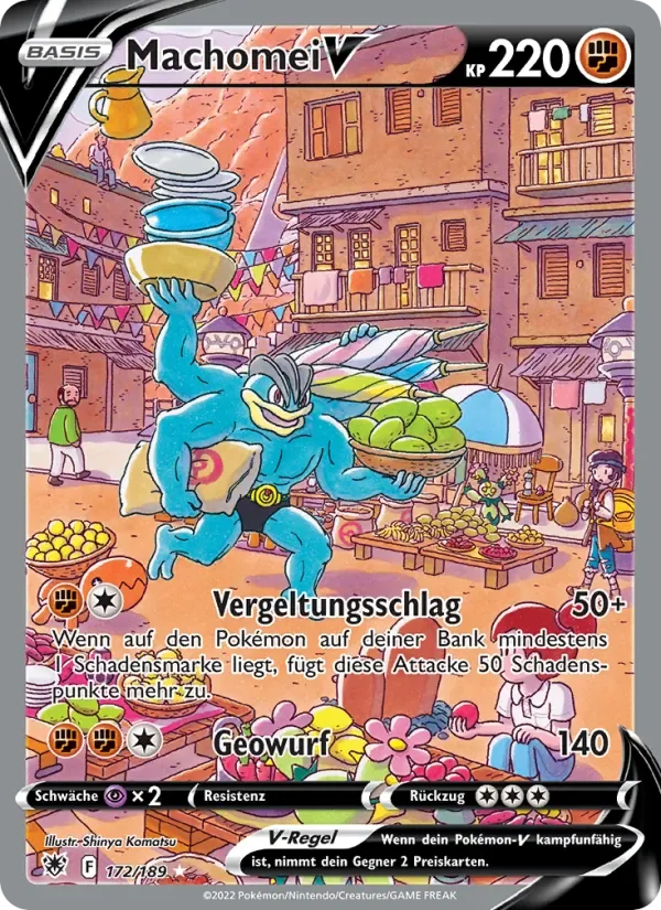 Sammelkarte Machomei V