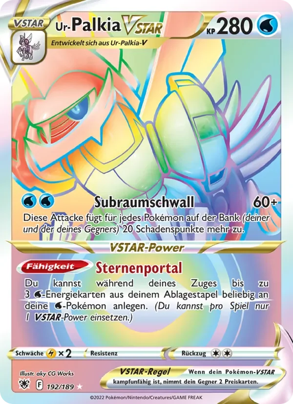 Sammelkarte Ur-Palkia VSTAR
