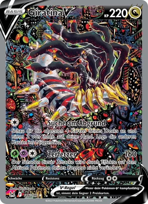 Sammelkarte Giratina V