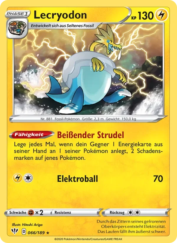 Sammelkarte Lecryodon