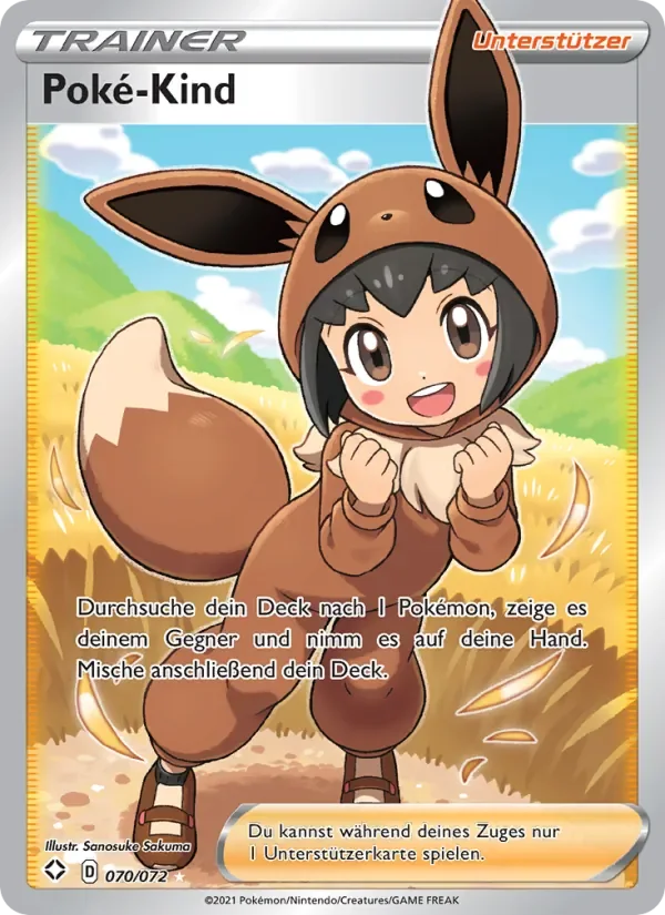 Sammelkarte Poké-Kind