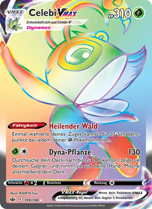 Sammelkarte Celebi VMAX