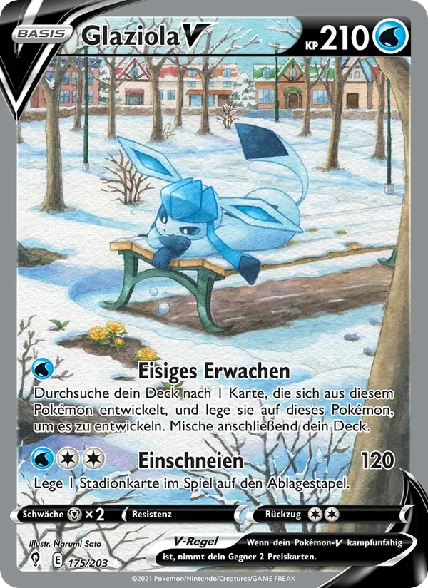 Sammelkarte Glaziola V