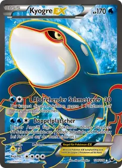 Sammelkarte Kyogre-EX