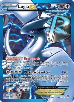 Sammelkarte Lugia-EX