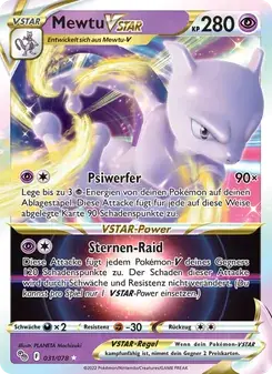 Mewtu VSTAR 031