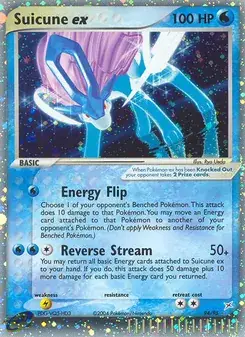 Sammelkarte Suicune-ex