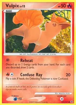 Sammelkarte Vulpix