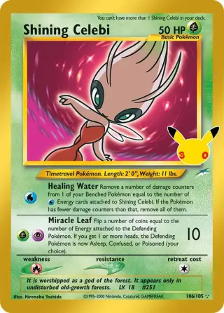 Schimmerndes Celebi 106/105