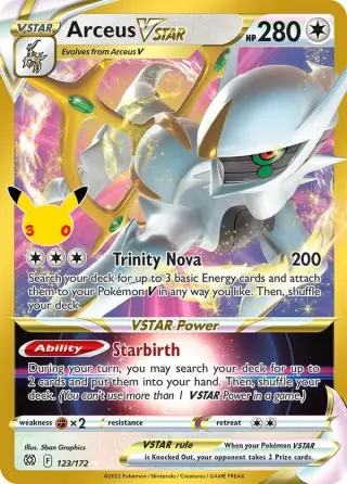 Arceus-VSTAR 123/172