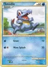 Sammelkarte Totodile