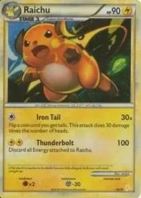 Sammelkarte Raichu