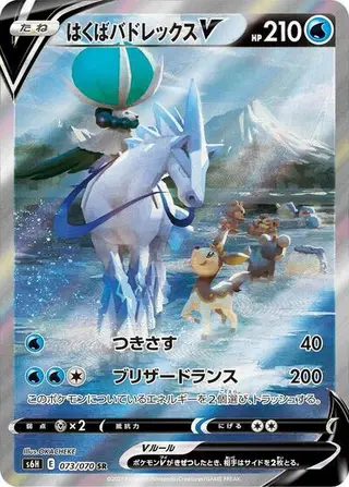 Ice Rider Calyrex V 073/070