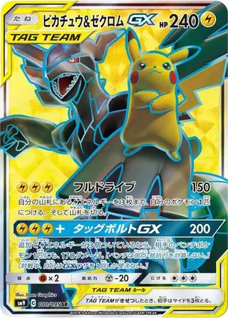 Pikachu & Zekrom GX 100/095