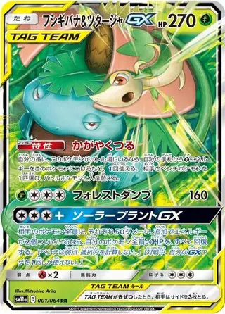 Venusaur & Snivy GX 001/064