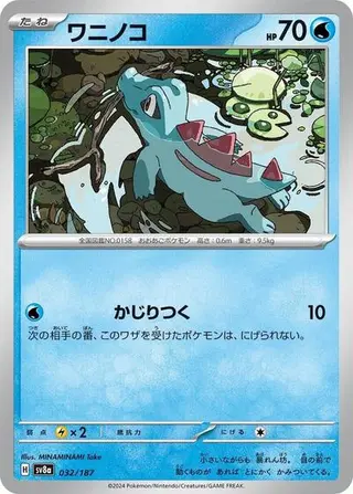Totodile (Master Ball Pattern) 032/187