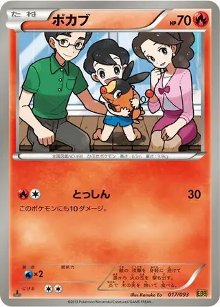 Tepig (Mirror Holo) 017/093