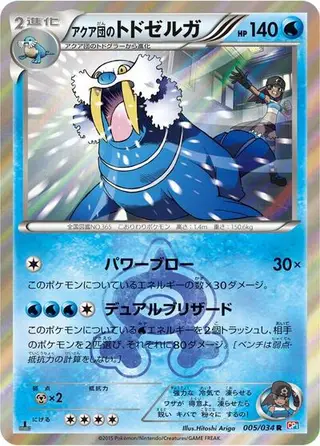 Team Aqua's Walrein 005/034